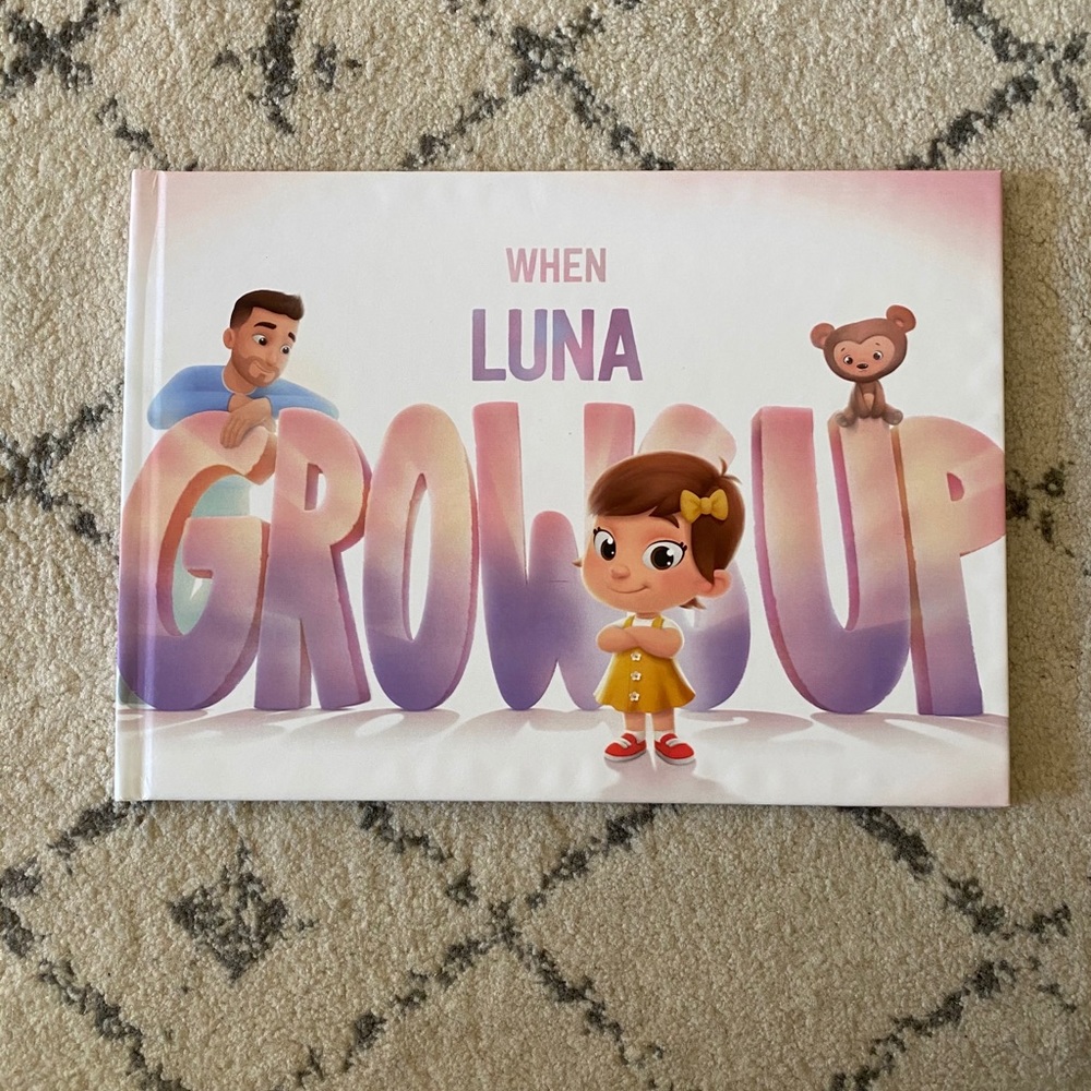 Hooray hero’s Luna personalized children’s book